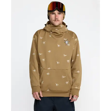 Φούτερ Volcom Ανδρικό Hydro Riding Hoodie Bronze
