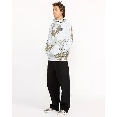 Φούτερ Volcom Ανδρικό Hydro Riding Hoodie White