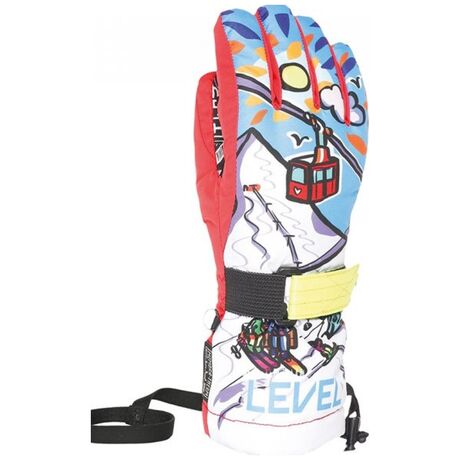 Γάντια Σκι Level Παιδικά Junior Glove Red