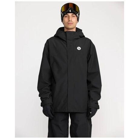 Μπουφάν Volcom Ανδρικό BackThreeEighty Jacket Black