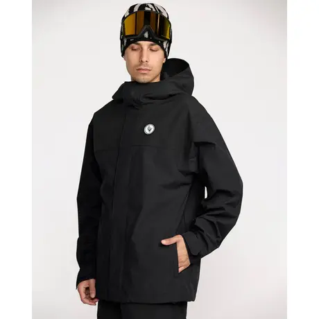 Μπουφάν Volcom Ανδρικό BackThreeEighty Jacket Black