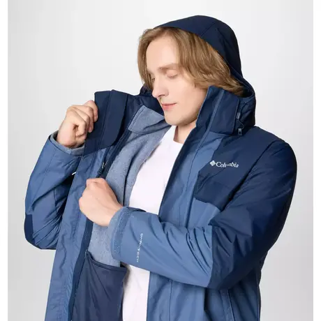 M Bugaboo™ III Fleece Interchange Jacket Dark Mountain/Collegiate Navy Ανδρικό Μπουφάν Columbia