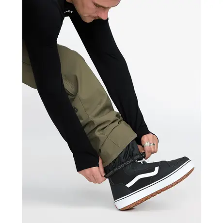 Παντελόνι Snowboard Volcom Ανδρικό Freakin Snow Chino Military