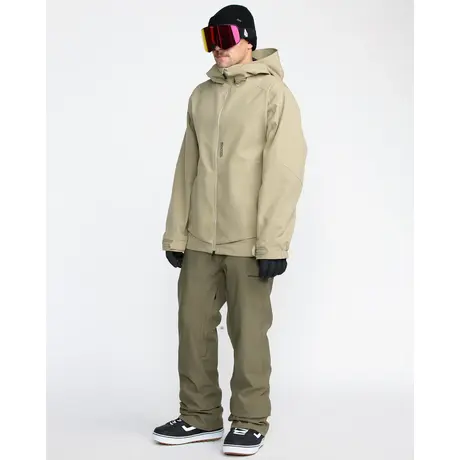 Παντελόνι Snowboard Volcom Ανδρικό Freakin Snow Chino Military