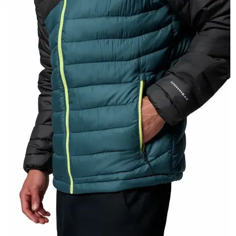 Μπουφάν Columbia Ανδρικό Powder Lite&trade; II Hooded Jacket Everblue/Shark