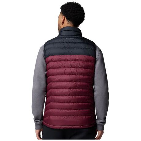 Γιλέκο Columbia Ανδρικό Powder Lite&trade; II Vest Rich Wine/Black