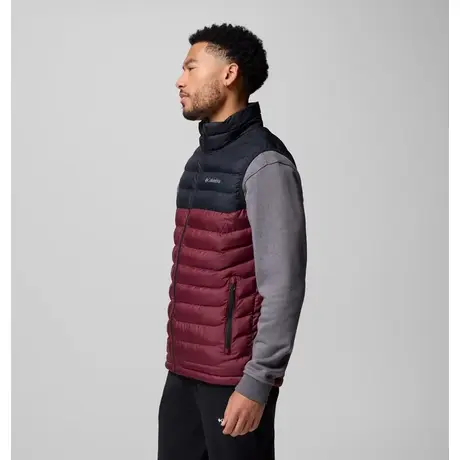 Γιλέκο Columbia Ανδρικό Powder Lite&trade; II Vest Rich Wine/Black