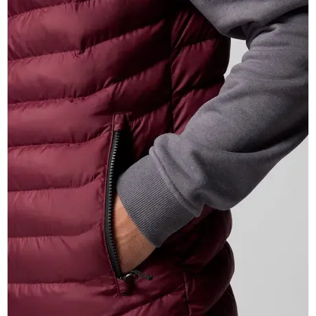 Γιλέκο Columbia Ανδρικό Powder Lite&trade; II Vest Rich Wine/Black