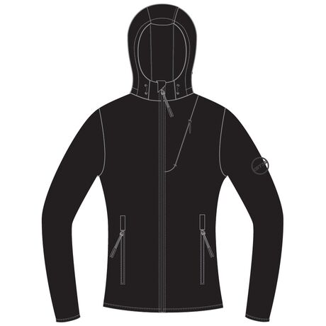 Μπουφάν Softshell GTS Γυναικείο Hoody 2L 403651L Black