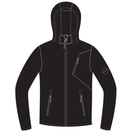 Μπουφάν Softshell GTS Ανδρικό Hoody 2L 403651M Black