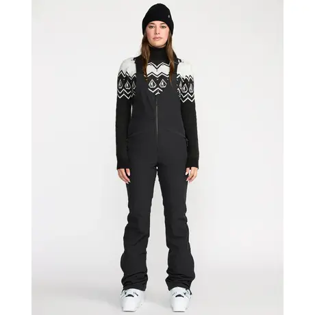 Σαλοπέτα Volcom Γυναικεία Battle Stretch Bib Overall Black