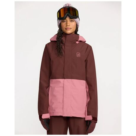 Μπουφάν Γυναικείο Volcom Bolt Insulated Jacket Oxblood