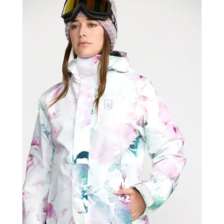 Μπουφάν Γυναικείο Volcom Bolt Insulated Jacket White