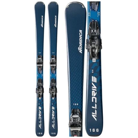 Πέδιλα Σκι Με Δέστρα Nordica Ανδρικά Alldrive 84 Blue/Silver + Tp2 Compact 10 FDT