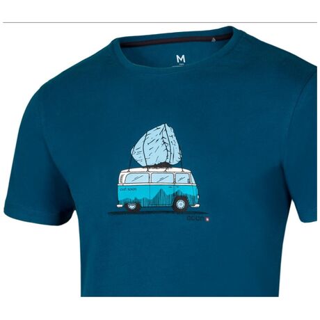 Κοντομάνικο Ocun Ανδρικό Classic T Bus-Stone Blue Ink