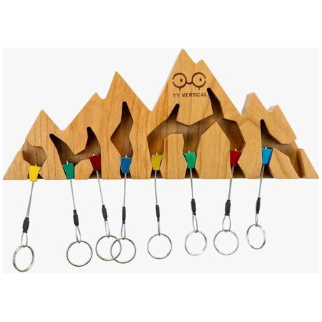 Κρεμάστρα Κλειδιών Ξύλινη Y&Y Vertical Keyholder Mountain XL