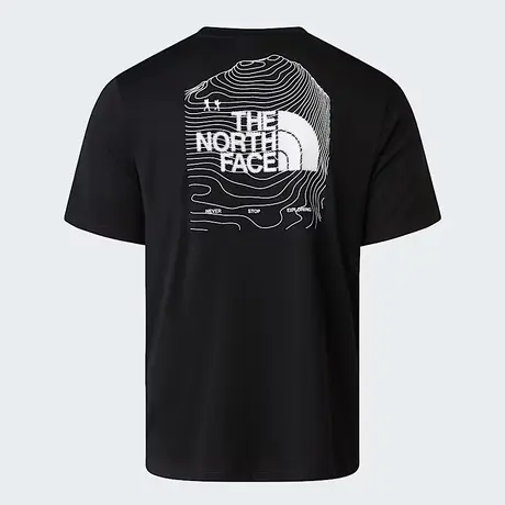 Κοντομάνικο The North Face Ανδρικό Bitmap Logo Graphic T-Shirt Tnf Black