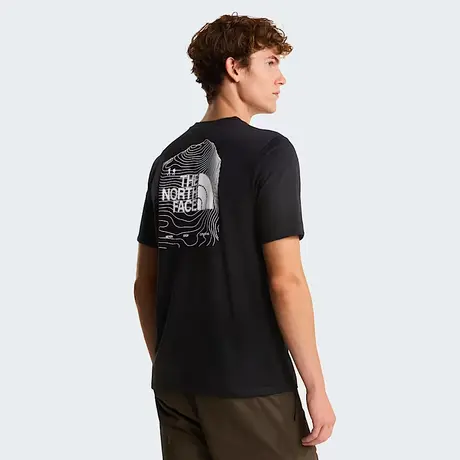 Κοντομάνικο The North Face Ανδρικό Bitmap Logo Graphic T-Shirt Tnf Black
