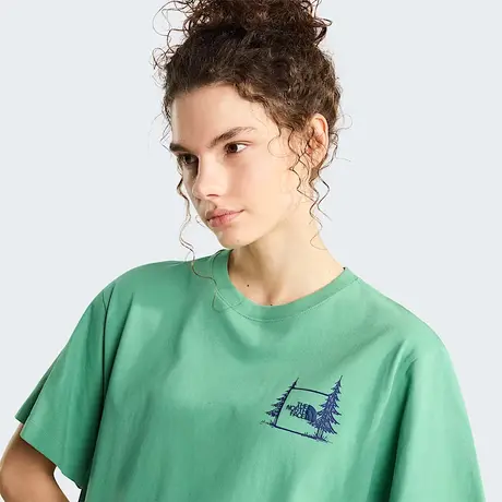 Κοντομάνικο The North Face Unisex Camping Graphic T-Shirt Dimmed Algae