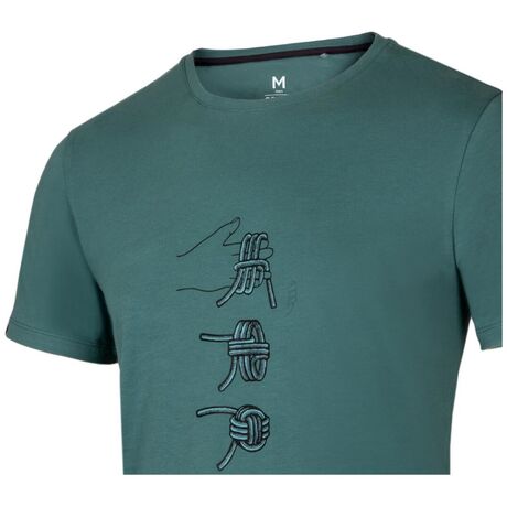 Κοντομάνικο Ocun Ανδρικό Classic T Kinderkopf Blue North Atlantic