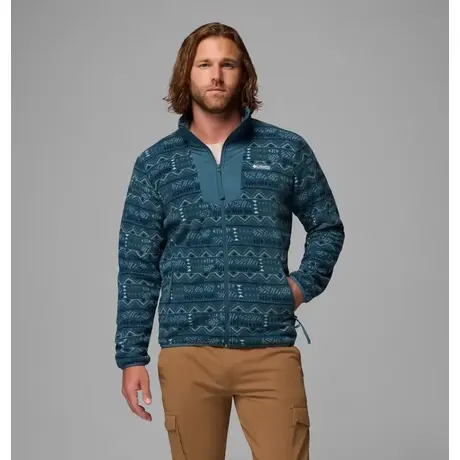 Ζακέτα Fleece Columbia Ανδρική Sequoia Grove™ Printed FZ Everblue Horizons