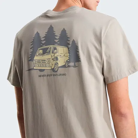 Κοντομάνικο The North Face Ανδρικό Van Life Graphic T-Shirt Stone Slab