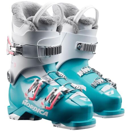 Μπότες Σκι Nordica Παιδικές Speedmachine J3 Light Blue/White/Pink