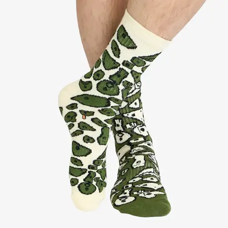 Κάλτσες Y&Y Vertical Unisex Rock Socks Spray Wall Green