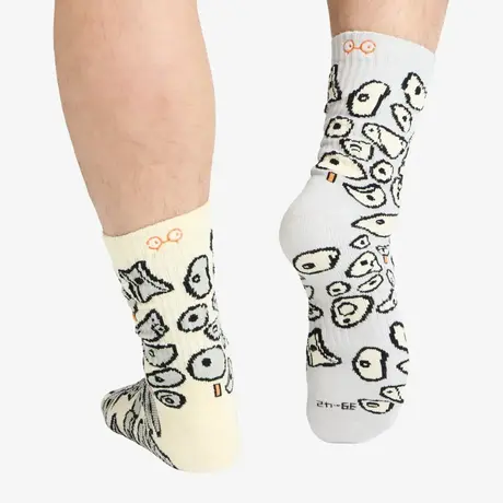 Κάλτσες Y&Y Vertical Unisex Rock Socks Spray Wall Grey