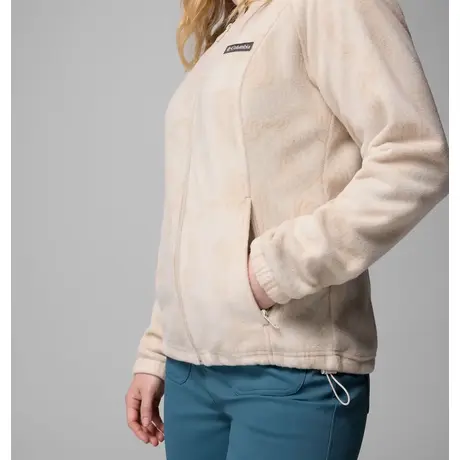 Ζακέτα Fleece Columbia Γυναικεία Benton Springs Printed Dark Stone Flowfalls