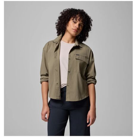 Πουκάμισο Columbia Γυναικείο Granite Point™ Woven LS Stone Green