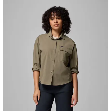 Πουκάμισο Columbia Γυναικείο Granite Point™ Woven LS Stone Green