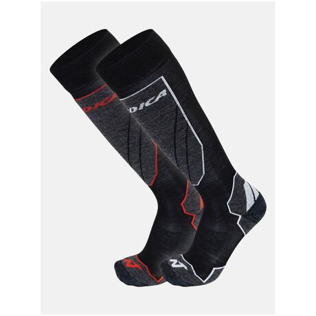 Κάλτσες Σκι Nordica Unisex Socks 2-Pack Black/Red/White