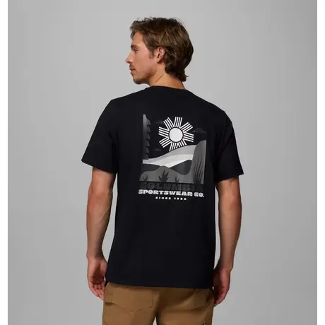 Κοντομάνικο Columbia Ανδρικό CSC™ Outdoor BG Tee Black/Shining Sandscape