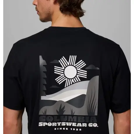 Κοντομάνικο Columbia Ανδρικό CSC™ Outdoor BG Tee Black/Shining Sandscape