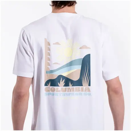 Κοντομάνικο Columbia Ανδρικό CSC™ Outdoor BG Tee White/Shining Sandscape