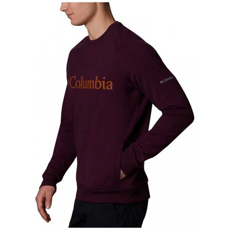Columbia Lodge Crew Bordeaux Ανδρικό Φούτερ Columbia