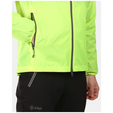 Αδιάβροχο Αντιανεμικό Μπουφάν Kilpi Unisex Jaluu-U Yellow