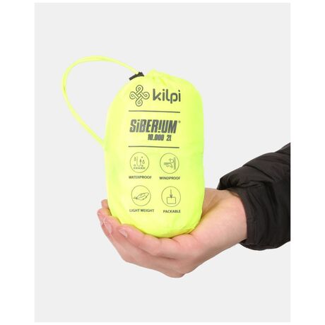 Αδιάβροχο Αντιανεμικό Μπουφάν Kilpi Unisex Jaluu-U Yellow