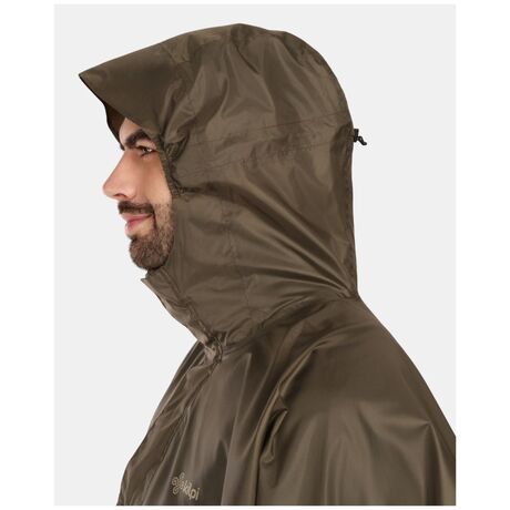 Αδιάβροχη Αντιανεμική Μεμβράνη Kilpi Unisex Rait-U Khaki