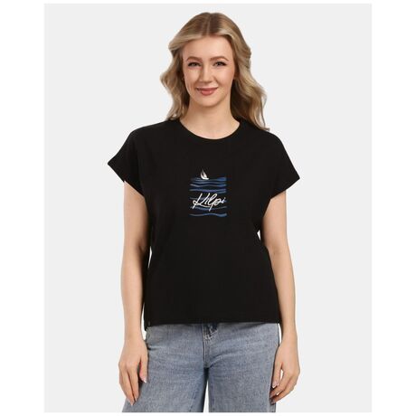 Γυναικείο T-shirt Kilpi Roane-W Black Cotton Comfort