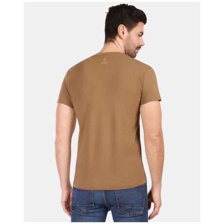 Ανδρικό T-shirt Kilpi Spacer-M Brown Cotton Comfort
