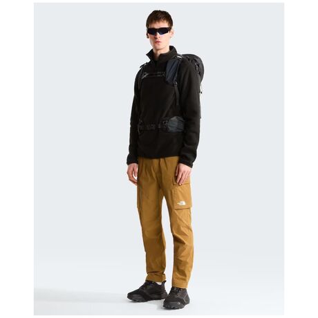 The North Face Glacier 1/4 Zip Fleece TNF Black – Ανδρική Fleece Μπλούζα Πεζοπορίας