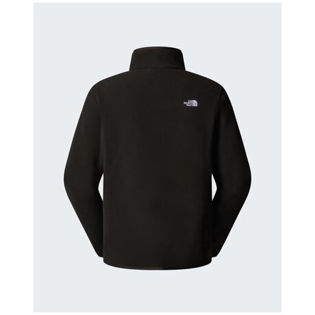 The North Face Glacier 1/4 Zip Fleece TNF Black – Ανδρική Fleece Μπλούζα Πεζοπορίας