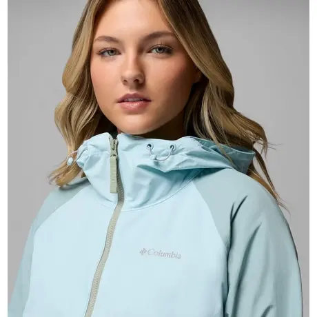 Columbia Spire Valley™ Safari/Marine Light/Crushed Blue – Γυναικείο Αντιανεμικό Μπουφάν