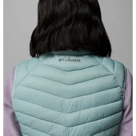 Columbia Powder Pass™ III Hybrid Vest Crushed Blue – Γυναικείο Αμάνικο Γιλέκο