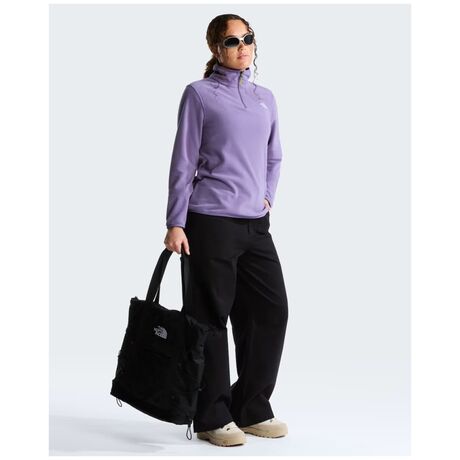 The North Face Glacier 1/4 Zip Fleece Grounded Plum – Γυναικεία Fleece Μπλούζα Πεζοπορίας