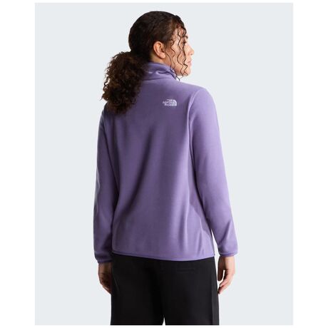 The North Face Glacier 1/4 Zip Fleece Grounded Plum – Γυναικεία Fleece Μπλούζα Πεζοπορίας