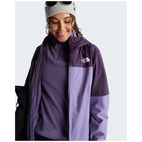 The North Face Glacier 1/4 Zip Fleece Grounded Plum – Γυναικεία Fleece Μπλούζα Πεζοπορίας