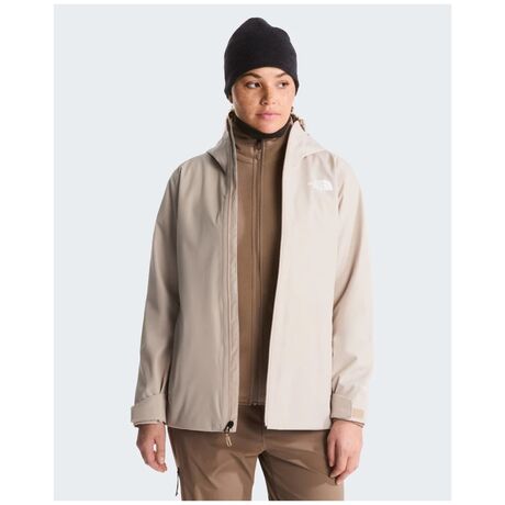 The North Face Quest DryVent™ Triclimate 3-In-1 Jacket Timeless Taupe-Garnet – Γυναικείο Αδιάβροχο Μπουφάν 3 σε 1